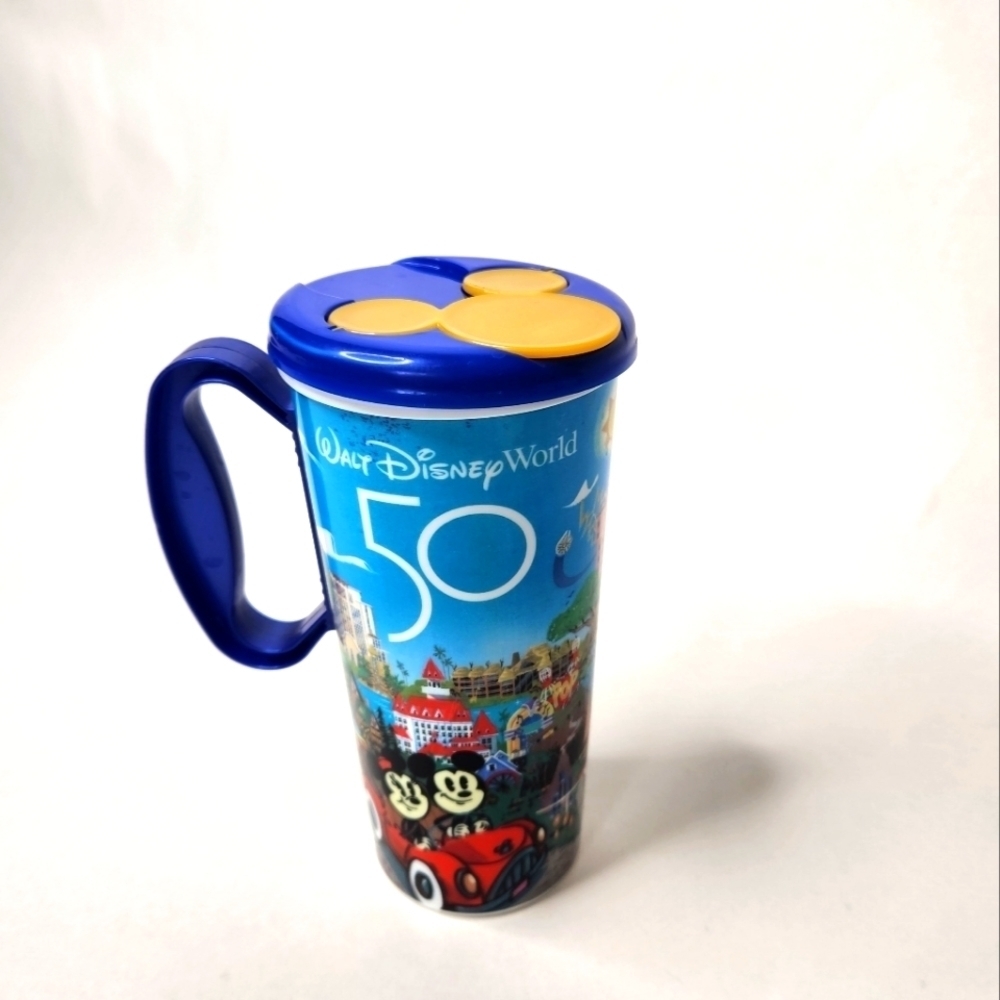 Disney World 50th Anniversary Mug Cup Travel